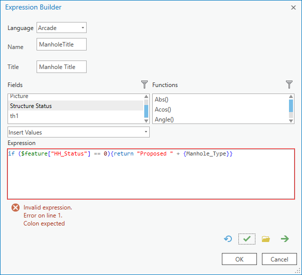 Solved: What is the correct Arcade syntax when using ArcGI... - Esri ...