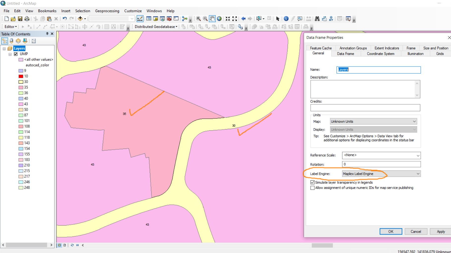 acgis-pro-2-8-2-the-label-of-a-polygon-appears-in-page-2-esri