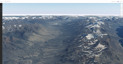 ArcGIS Online Global Scene