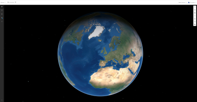 ArcGIS Online Global Scene