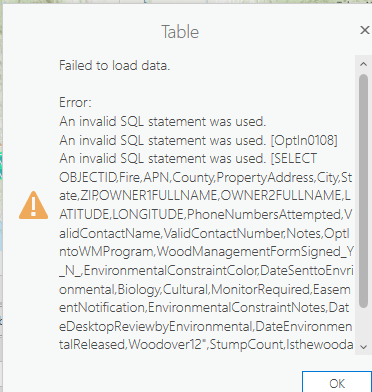 Esri9.0 error coord tried Show XY from csv.png