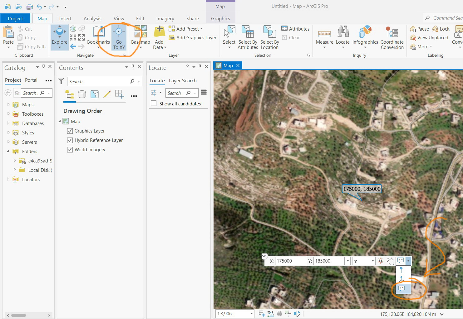 ArcGIS Pro 2.5 “add callout” tool for “go to xy”, Esri Community