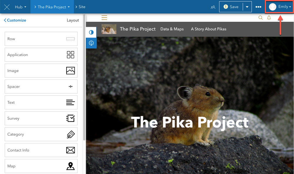 Profile button on layout editor.png Profile button on layout editor.png