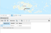 Feature class in file geodatabase, shape visible in map.