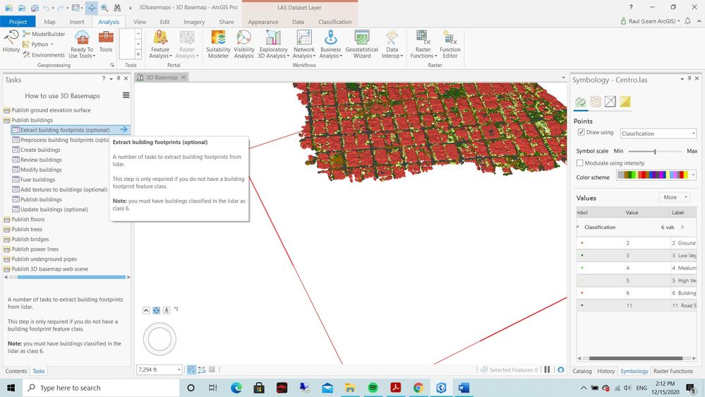 Building Footprint extraction empty