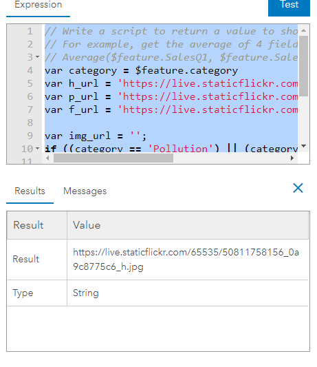 Solved: Insert HTML with Arcade - Esri Community