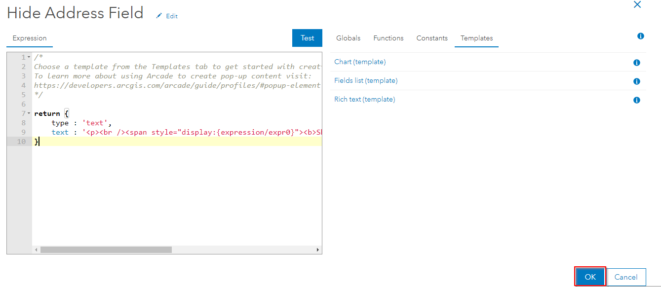 Solved: Insert HTML with Arcade - Esri Community