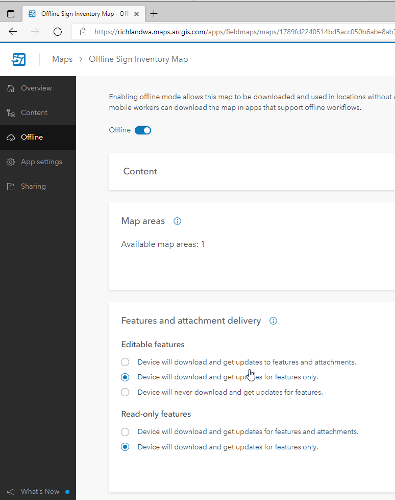 ArcGIS Field Maps: Offline Areas Failed to Downloa... - Esri Community