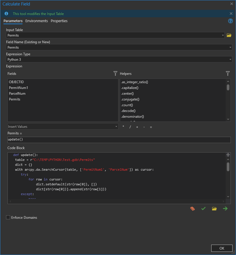 Model Builder calculate field expression - Esri Community