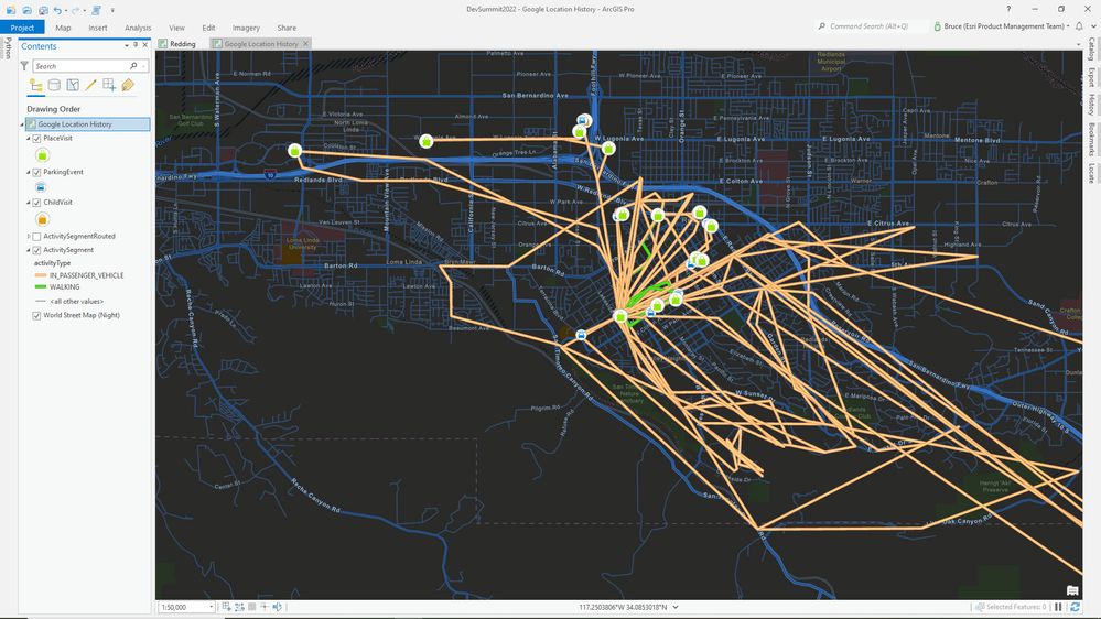 Raw Location History