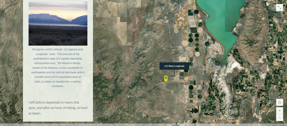 One of the points where physical and cultural geography is investigated.