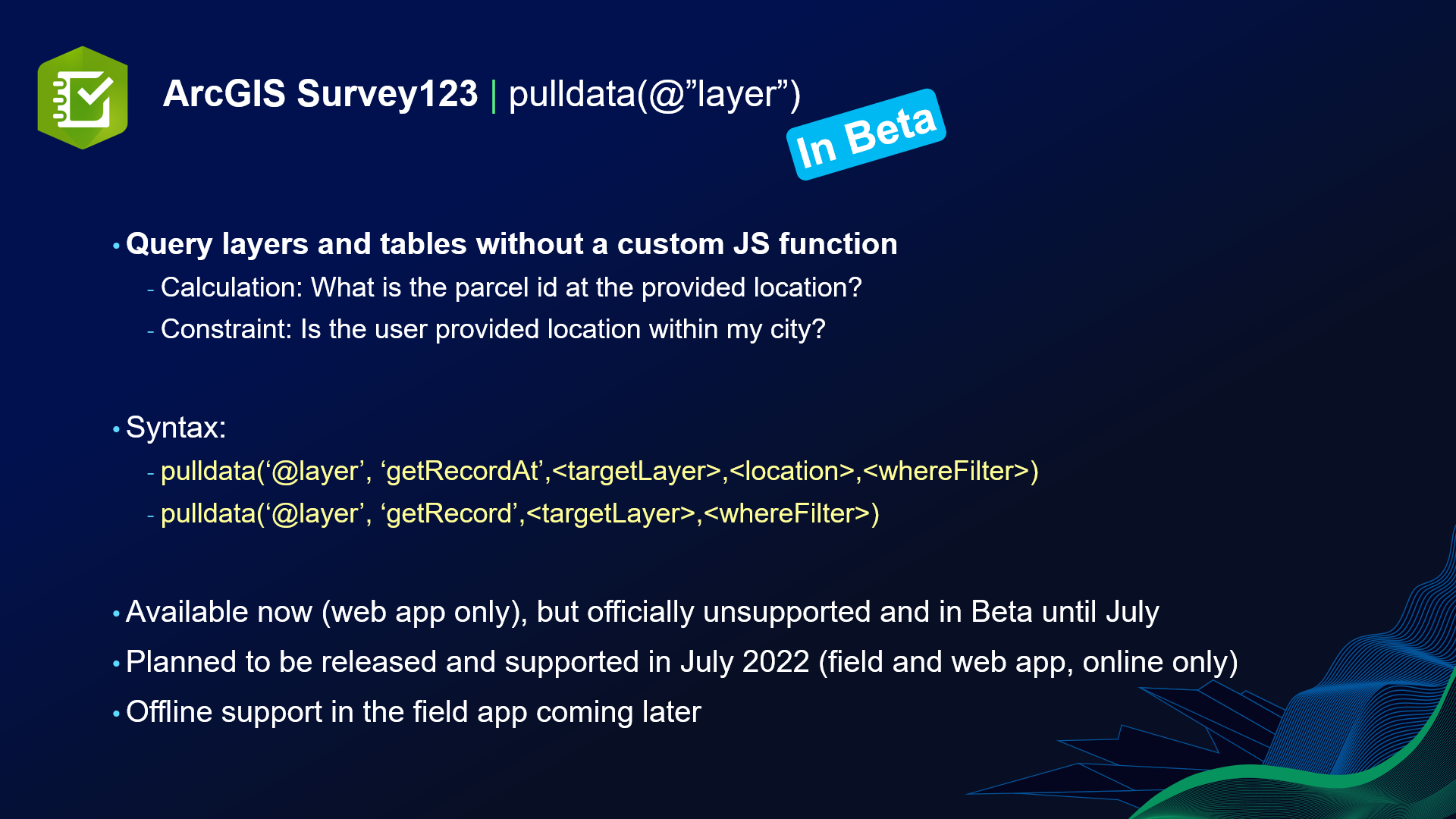 Survey123 April 2022 now available in Beta - Esri Community