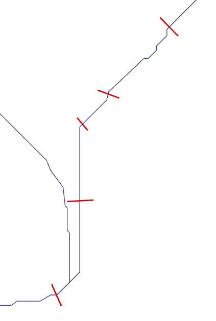 How to adjust the angle of polylines to make it qu... - Esri Community
