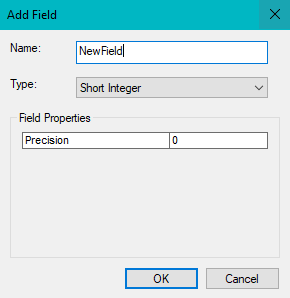 When I add a new field, I select "Short Integer" b... - Esri Community
