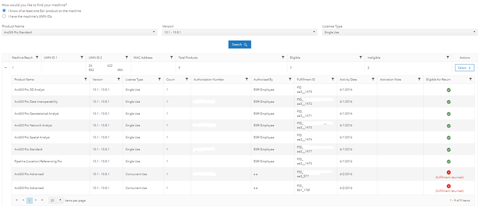 More License functionality added to the My Esri Be... - Esri Community