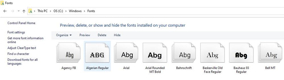 C:\Windows\Fonts