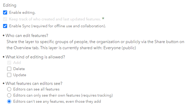 Solved: Public Survey but restricted results? - Esri Community