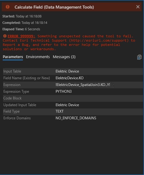 Field Calculate Error - Esri Community