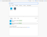 Selecting the Salesforce trigger to listen for new records being created