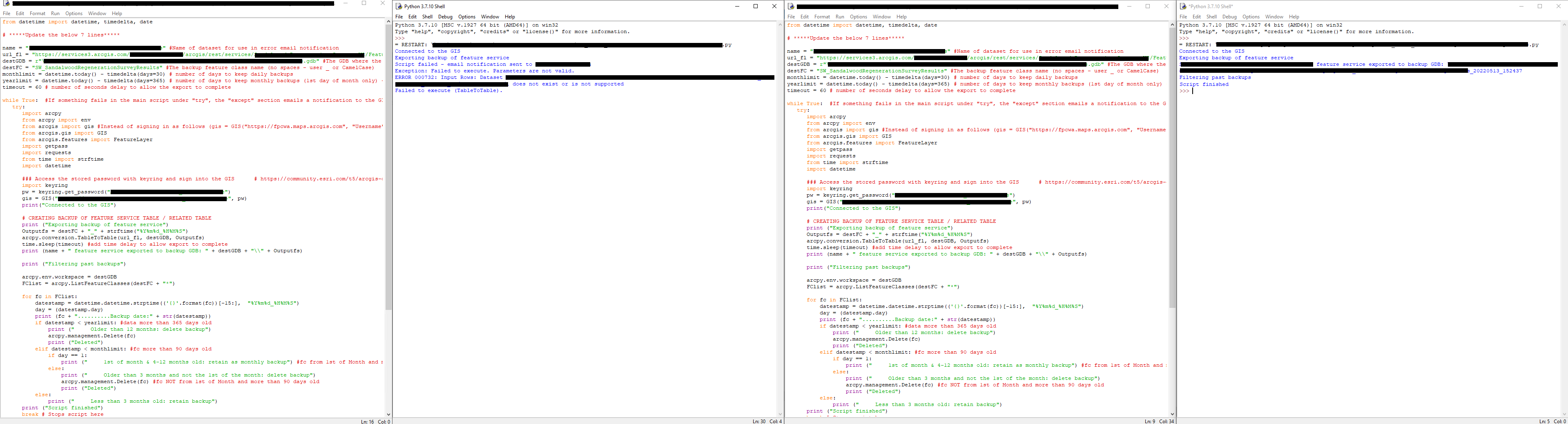 Script works on one PC but not 2nd PC - Esri Community