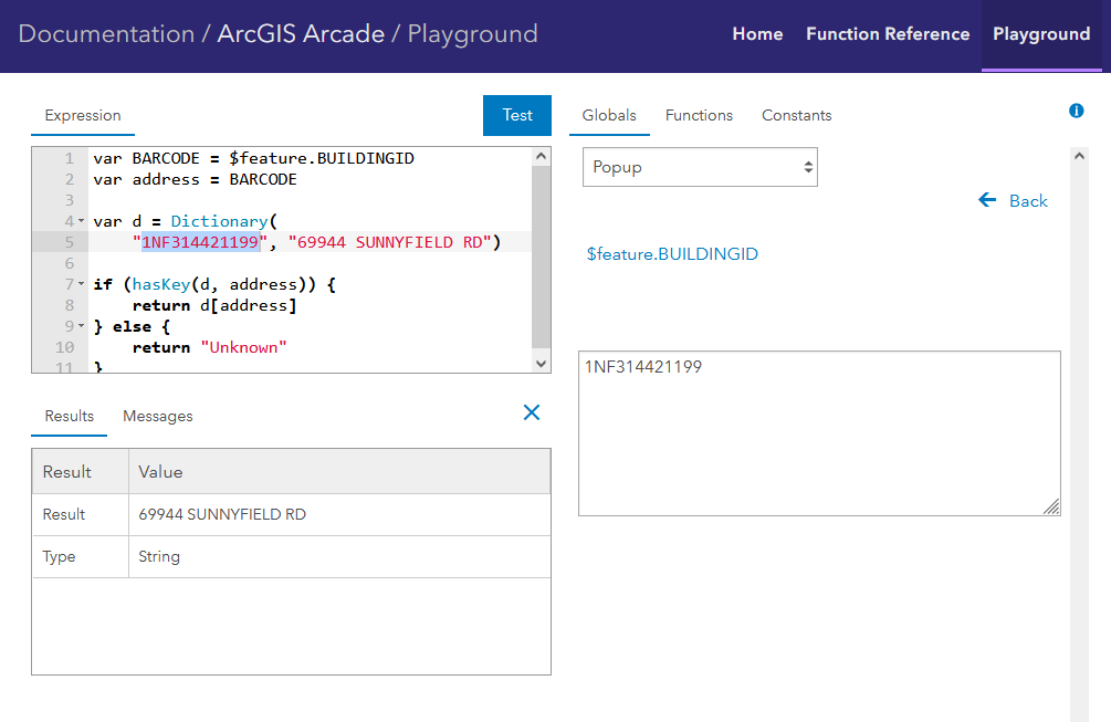 Solved Arcade Expression For Barcode Scanning Esri Community 