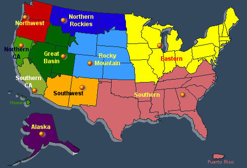 NWCG Geographic Areas