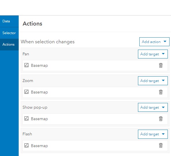 Dashboard Category Selector Actions Not Working (1... Esri Community