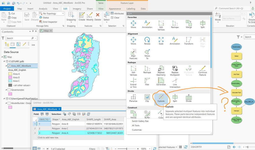 Solved: ArcGIS Pro 2.8.4: What Is The Equivalent Tool To “... - Esri ...