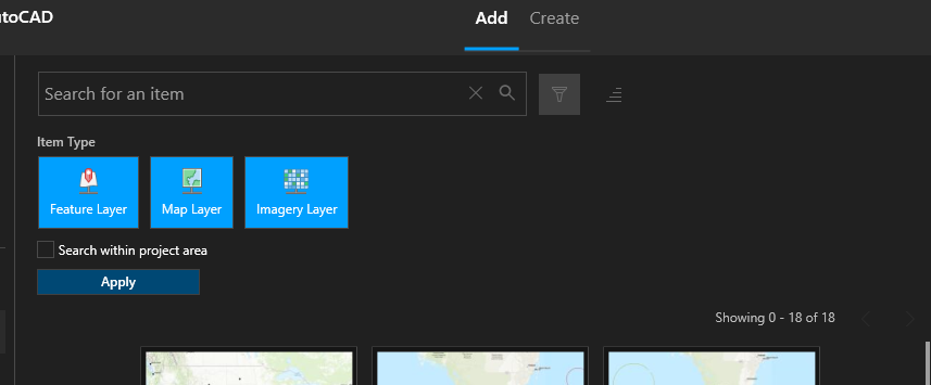Default layer filter.