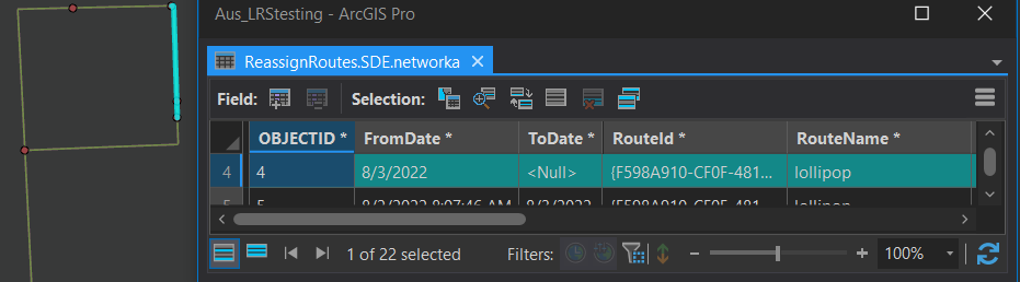 Original Lollipop Route after reassignment
