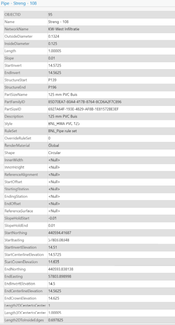 Export FGDB functionality results - Civil 3D