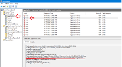 Error Upgrading ArcGIS Server From 10.9.1 To 11: A... - Esri Community