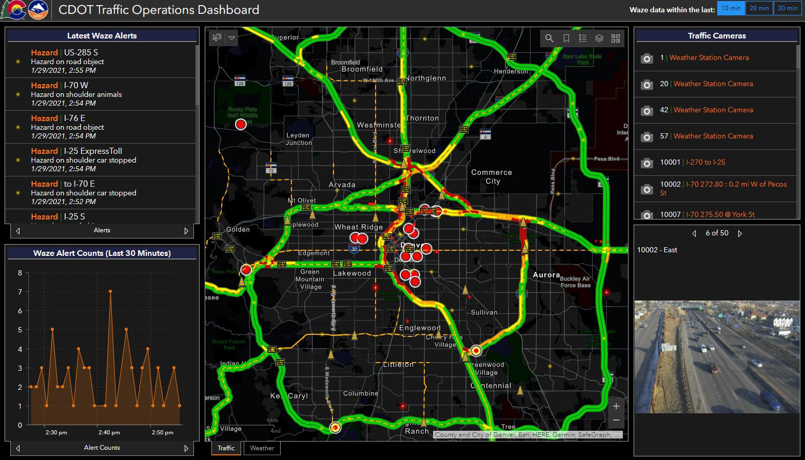 Transportation Themed Dashboards Esri Community