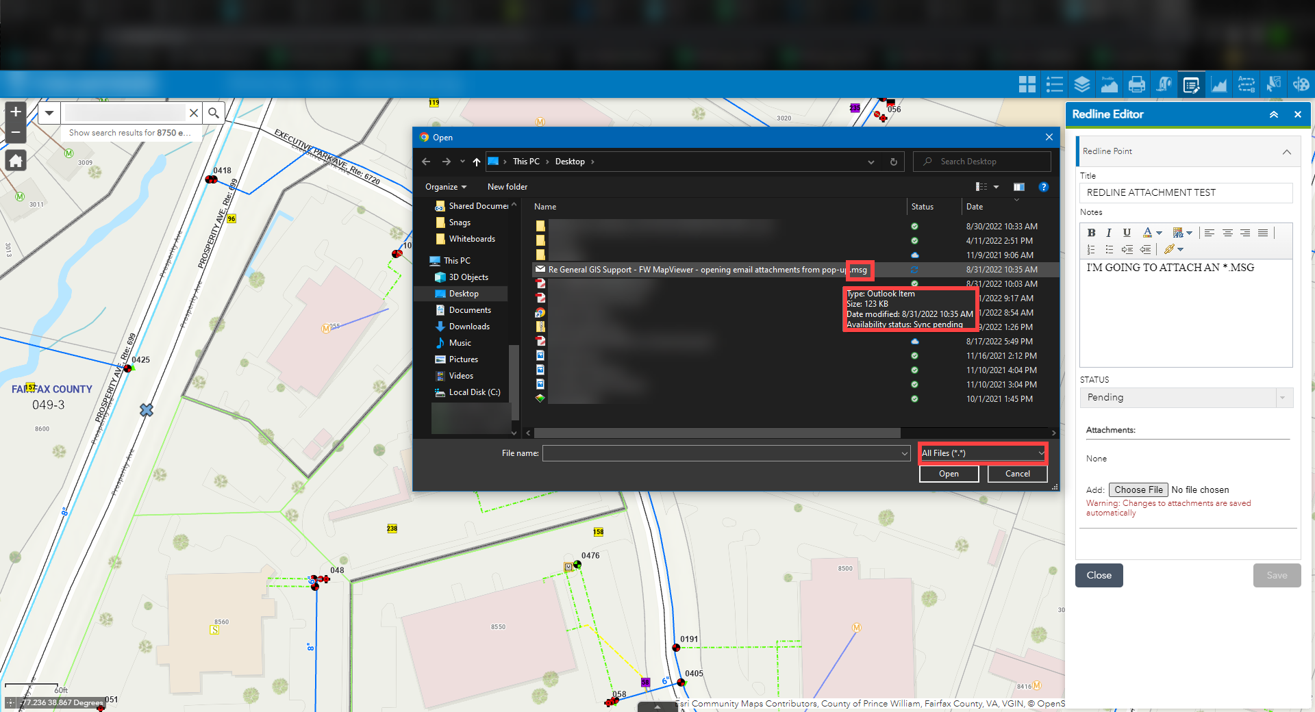 Solved Allowed attachment file types Esri Community