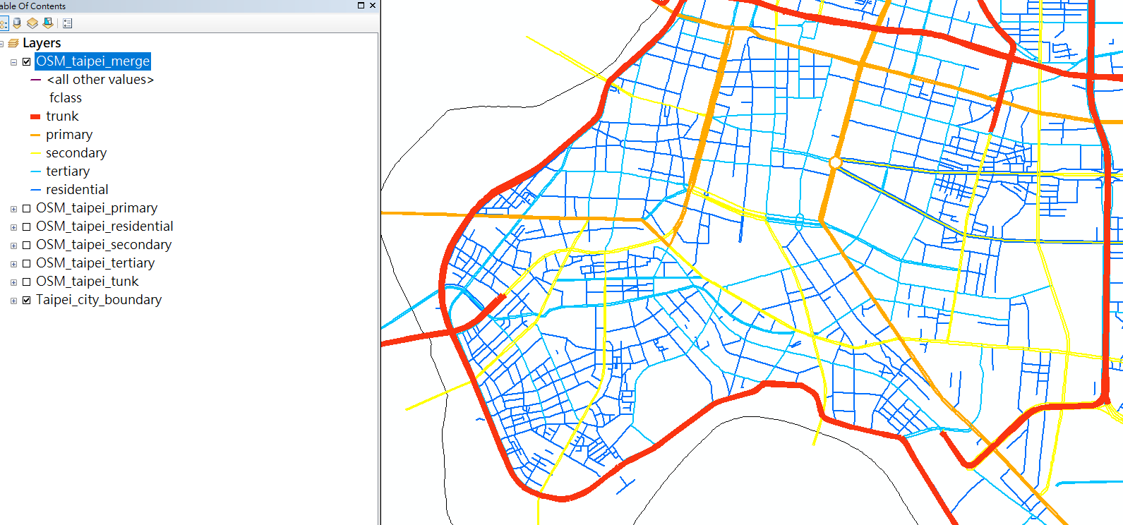Roads symbology level to topology road Esri Community
