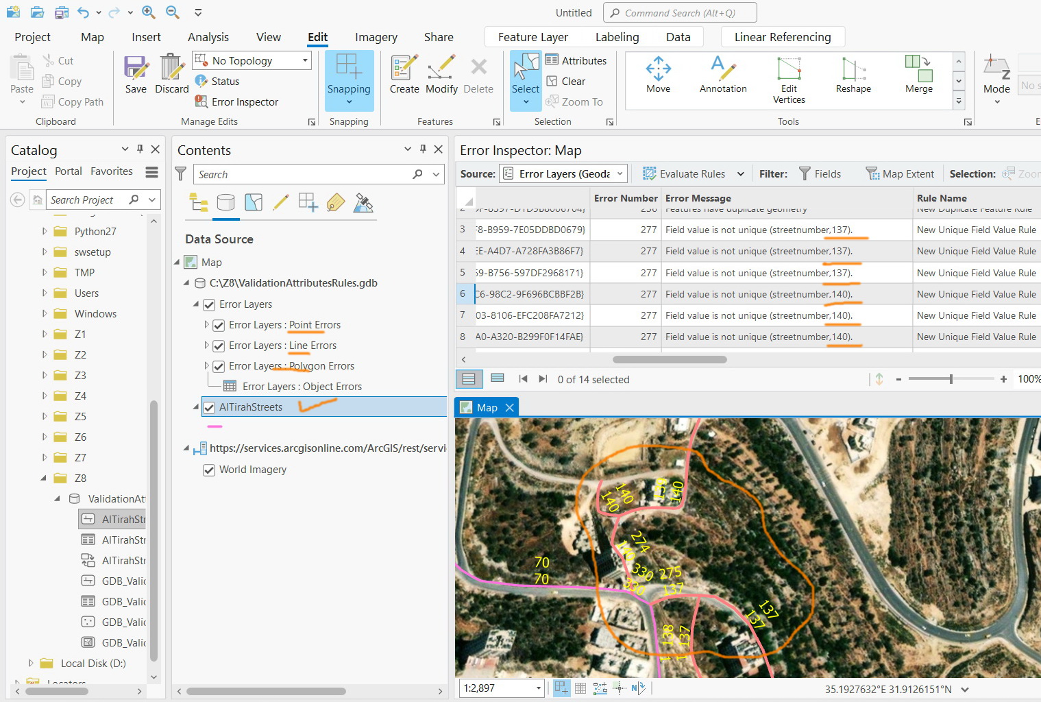 Solved: ArcGIS Pro 3.0.1: The “unique field value” ready t... - Esri ...