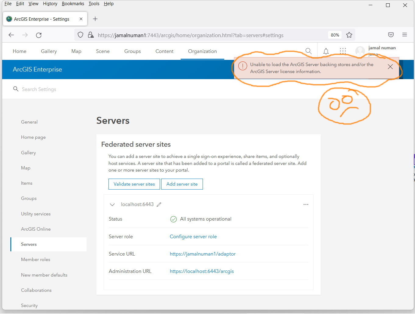 Solved: ArcGIS Enterprise 11.0: How to check if the ArcGIS... - Esri ...