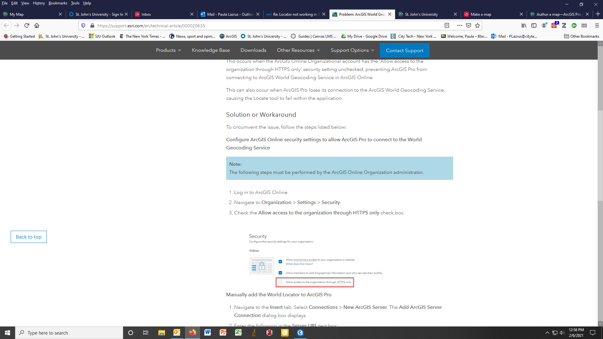 Locator not working in ArcGIS pro Esri Community