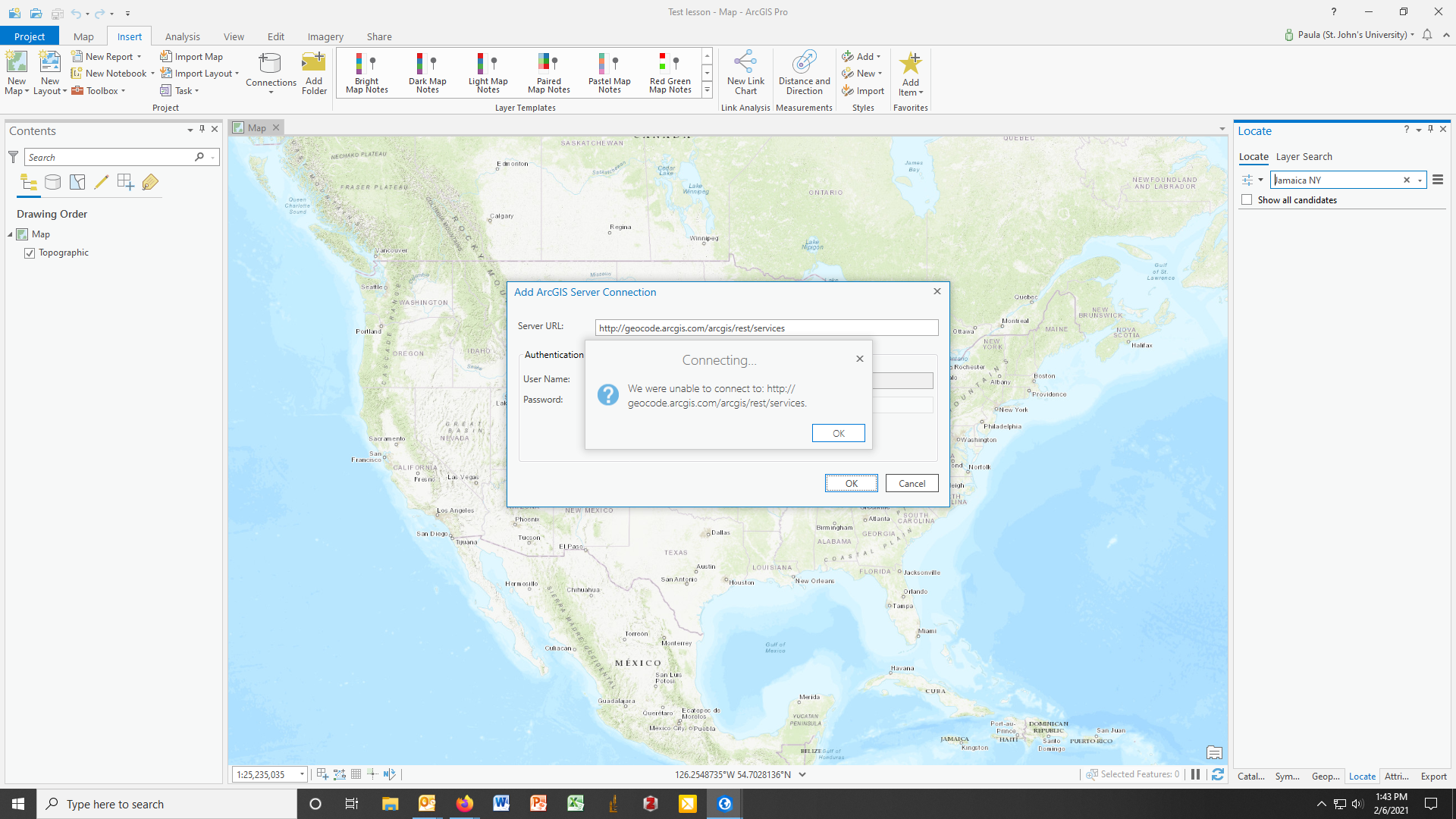 Locator not working in ArcGIS pro Esri Community