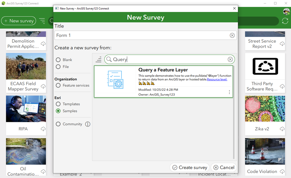 Survey123 Connect Query Layer Sample.png