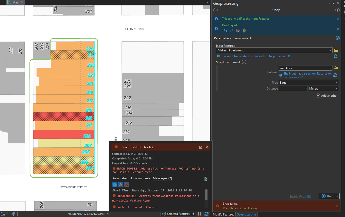 Align (annotation) point features to line? - Esri Community