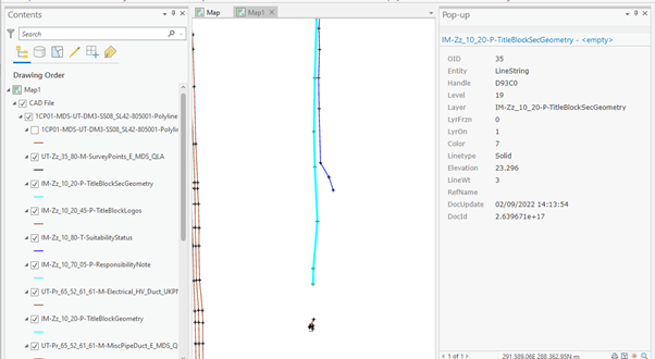 CAD File Opened in Pro