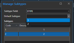 Changing the default subtype after adding additional code.