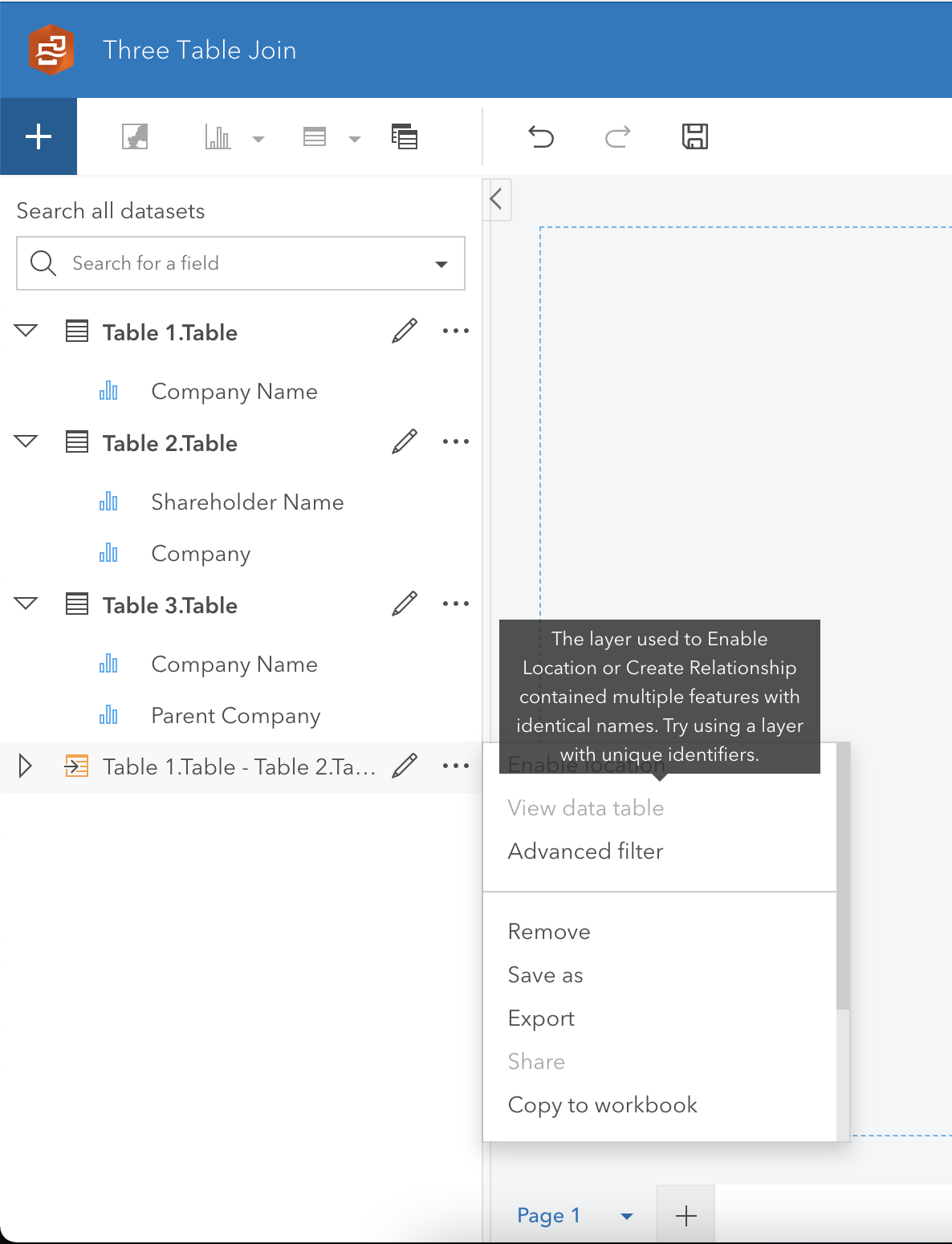 Join three tables in ArcGIS Insights Esri Community