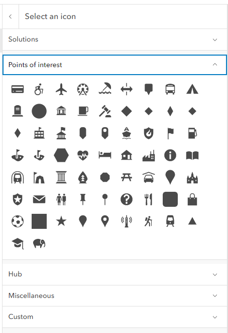 Icon Selector