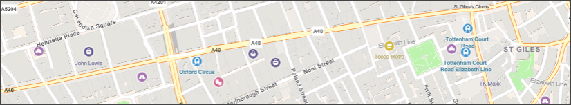 OpenStreetMap (navigační styl Esri)