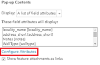 Configure attributes