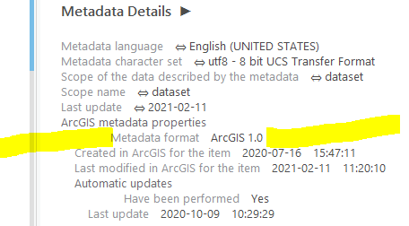 Getting Metadata into AGOL from ArcGIS Pro - Esri Community