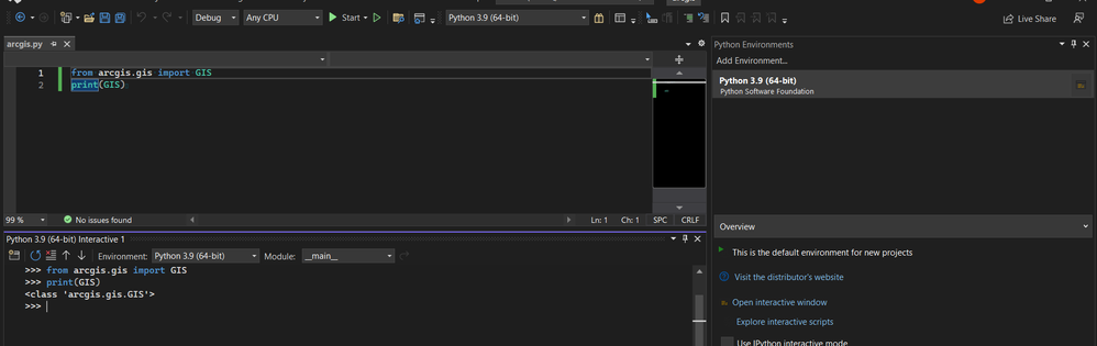 Capture2.PNG works in python interpreter in visual studio 2022
