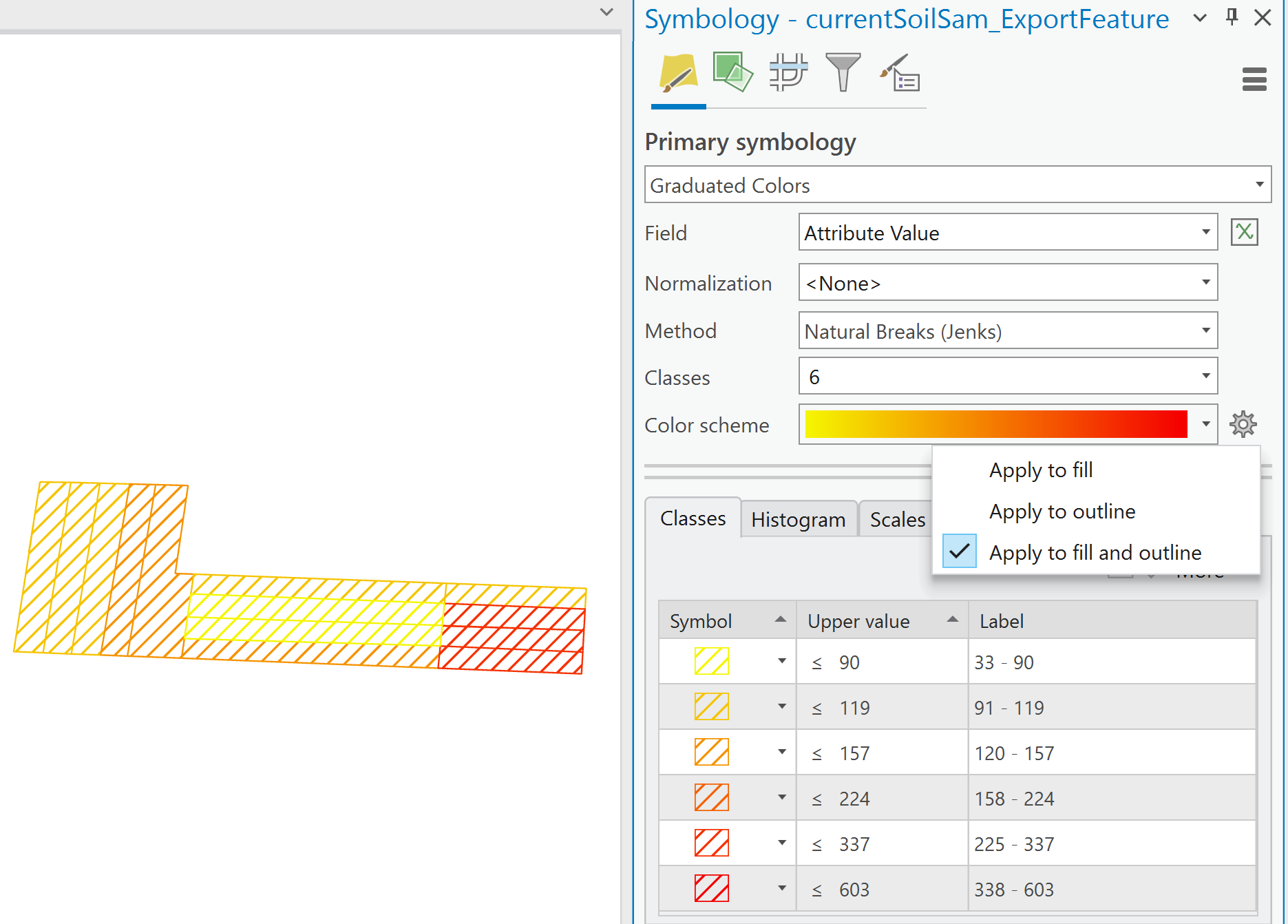 Apply no color to outline in symbology - Esri Community